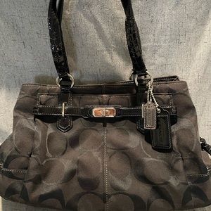 Coach Black Tote